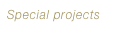 Special projects
