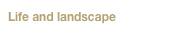 Life and landscape