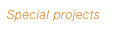 Special projects